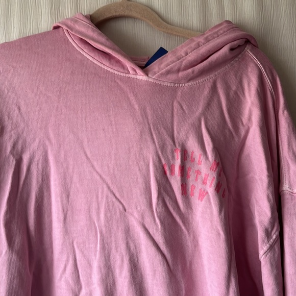 H&M pink oversized hoodie - Picture 4 of 9